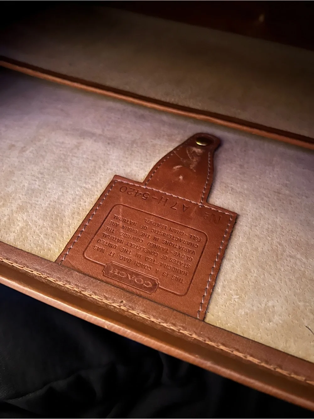 Vintage Coach briefcase